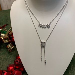 NWT Convertible Silver-tone Necklace from WHBM